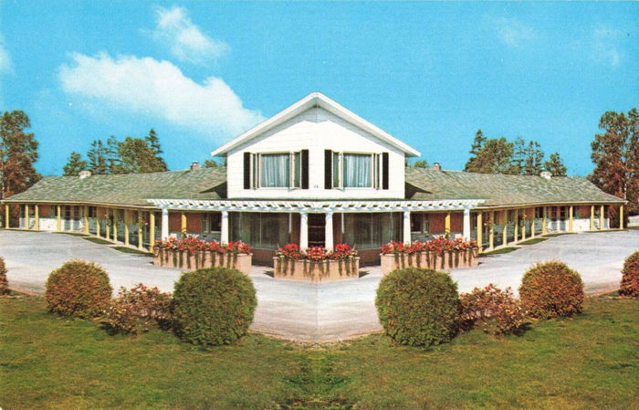 Star Motel - Vintage Postcard